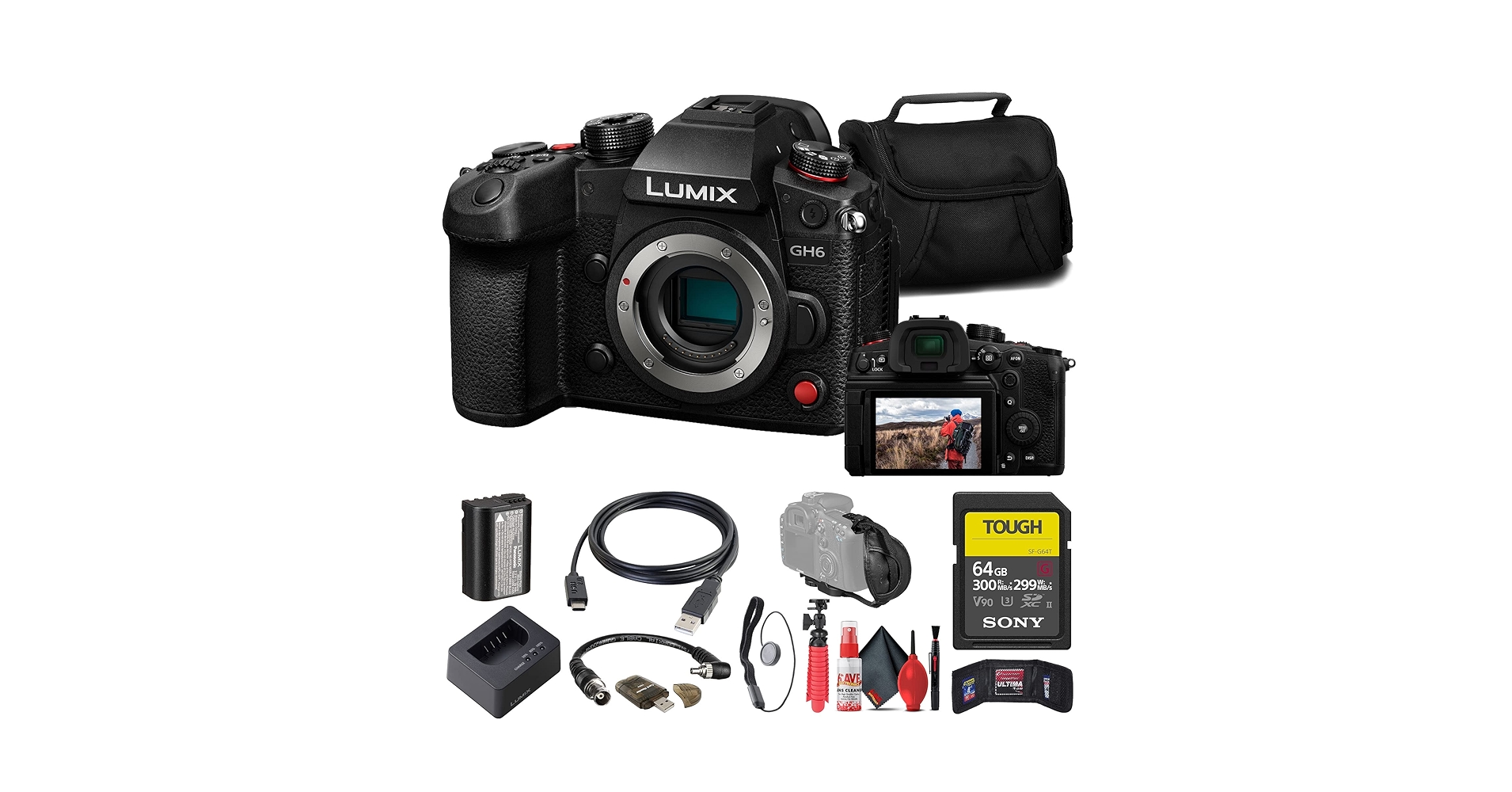 Panasonic LUMIX DC-GH6 ボディ+ CFexpress Amazon.com : Panasonic Lumix GH6 Mirrorless Camera with 12-60mm f
