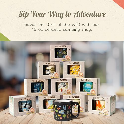 Miniatura 2 de Camp Casual CC-004Y Desert Dreamin' - Taza, En el bosque, Negro