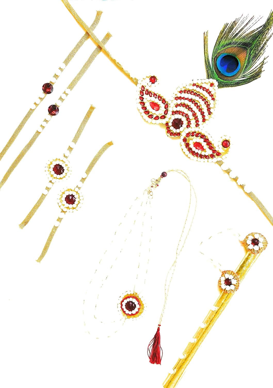 Makar Sankranti Jewellery for Baby/Makar Sankrant Halwa Dagine for Baby Boy Girl Kids/Sankranti