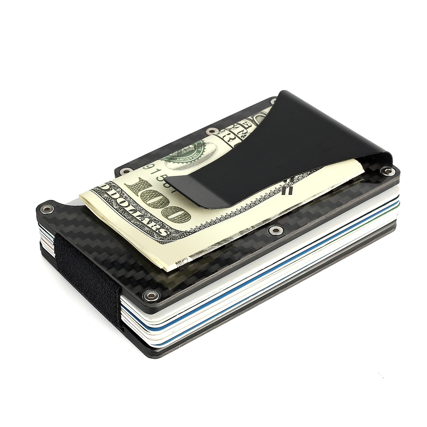 Money Clip Credit Card Holder Gift for Bridesmaid Groomsman Father's Day Mother's Day Birthday
