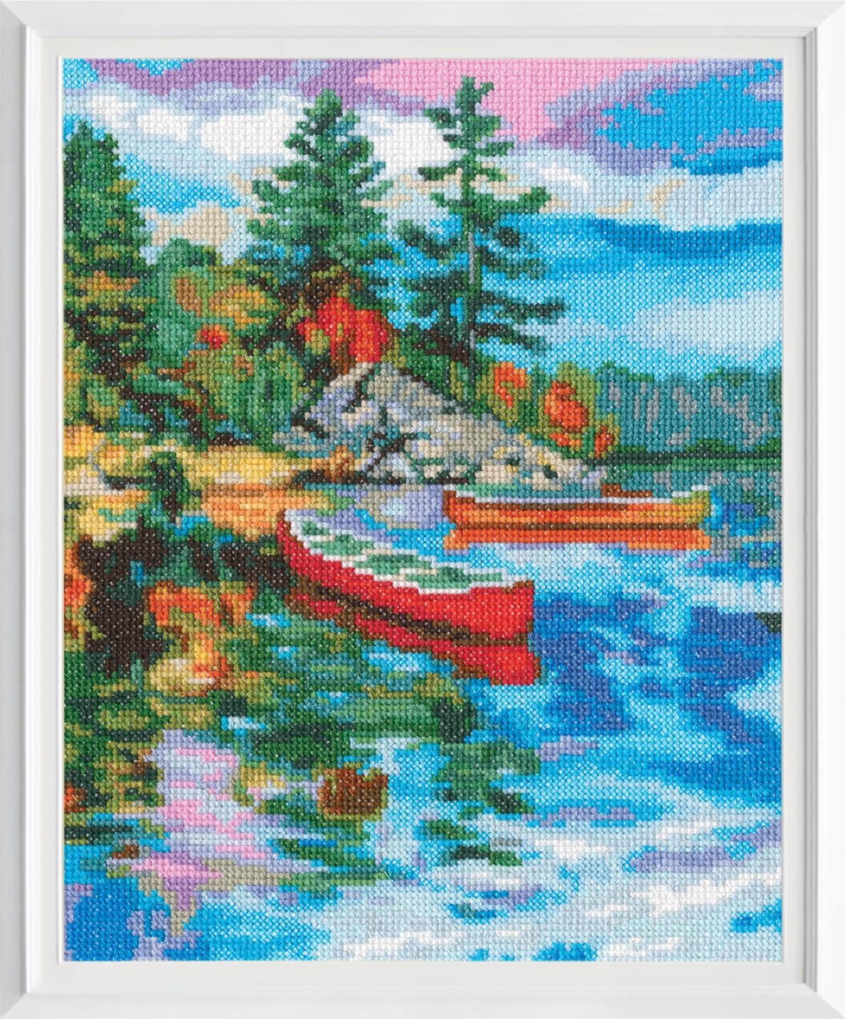 RTO Counted Cross Stitch kit Sky Reflection, 20,5x25cm, DIY