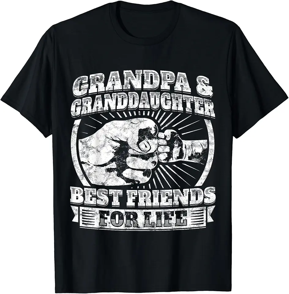 Grandpa And Granddaughter Gift Shirts Grandpa Granddaughter Gift...