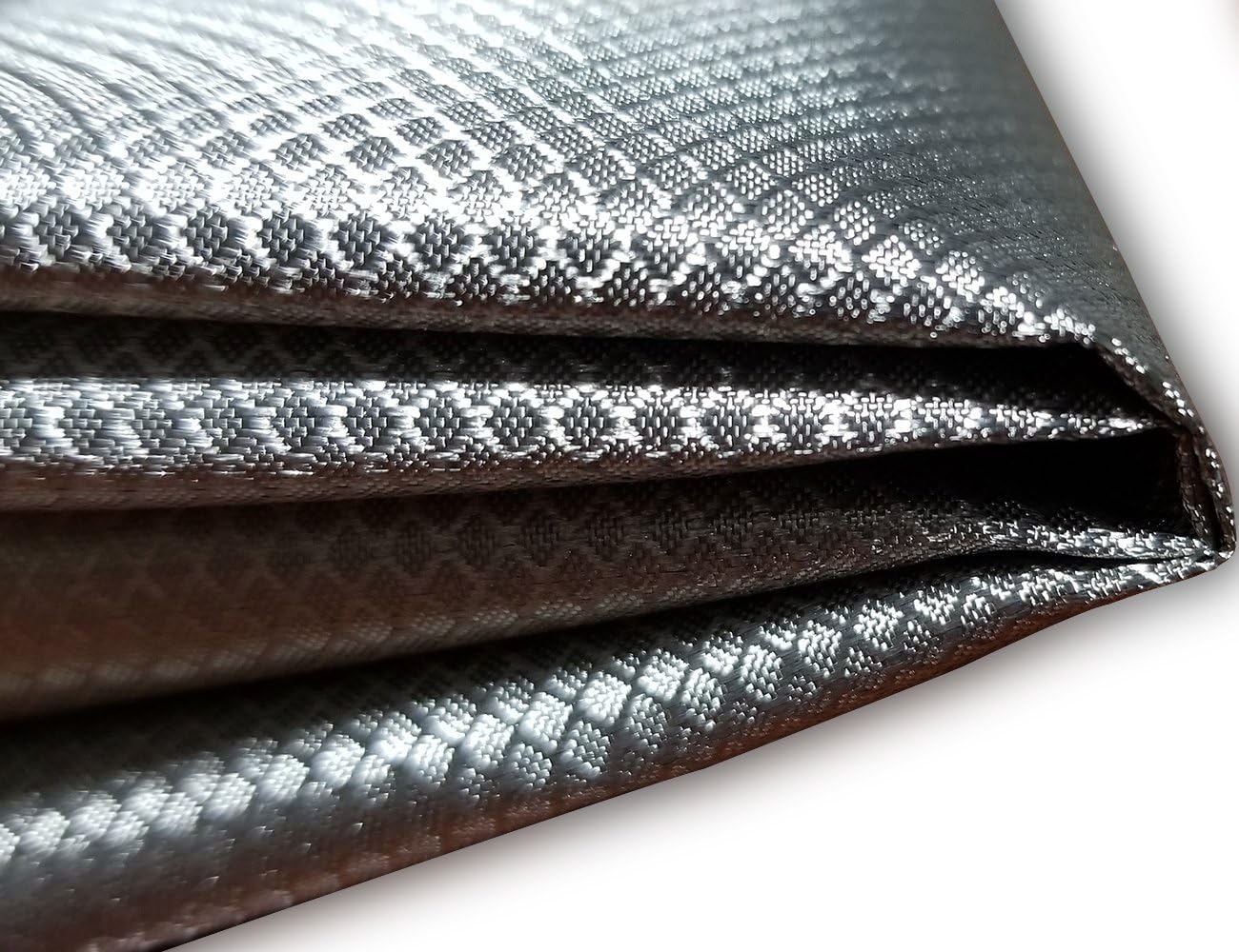 Radiation Protection/Conductive/RFID Shielding/EMF Blocking Fabric Including Silver ions-Blocking WiFi-Anti-Prevent Electronic Information Leakage (19.7X19.7IN)