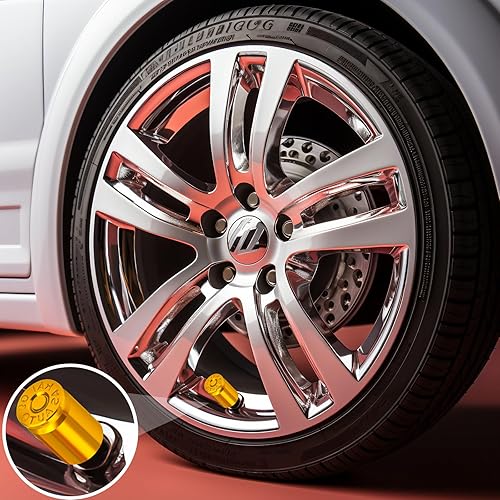 Vista 156 de Tapas de válvula de neumático, aleación de aluminio, anticorrosivas, a prueba de polvo, para automóviles, SUV, camiones, bicicletas, motocicletas