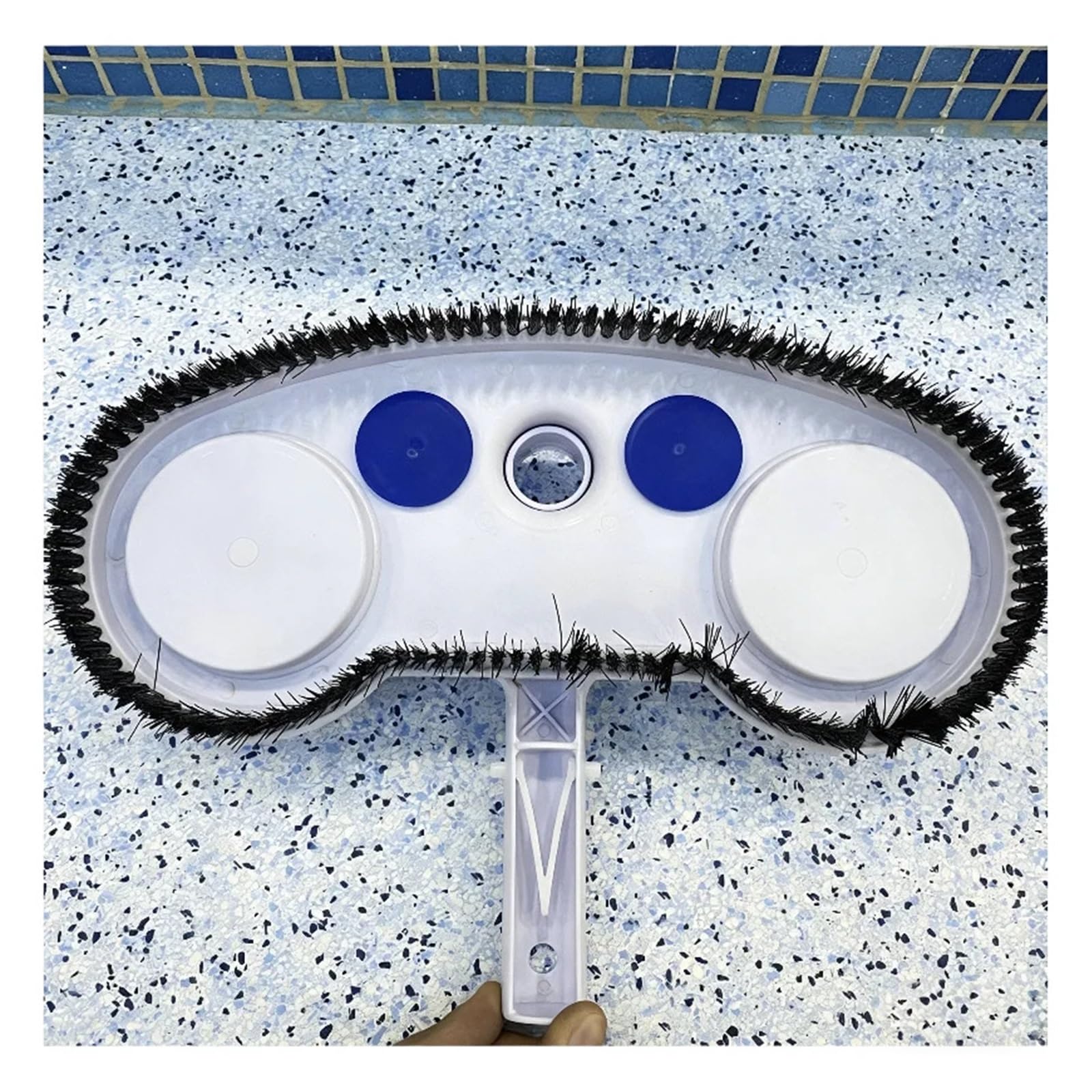 Schwimmbad-Saugkopf Mit Bürste – Unterwasser-Staubsauger-Werkzeug For Die Boden- Und Wandreinigung