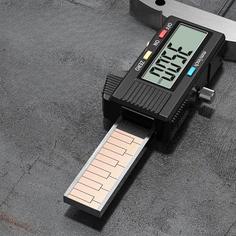 Digitaler Tiefenmessschieber Edelstahl 0.01mm LCD(0-30cm) | LCD Display, 0.01mm für auflösung, automatische Abschaltung, 5 Min Inaktivität, batteriebetrieben