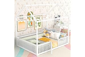 Montessori Floor Bed Full: A Safe and Stimulating Sleep Haven for Your Little One