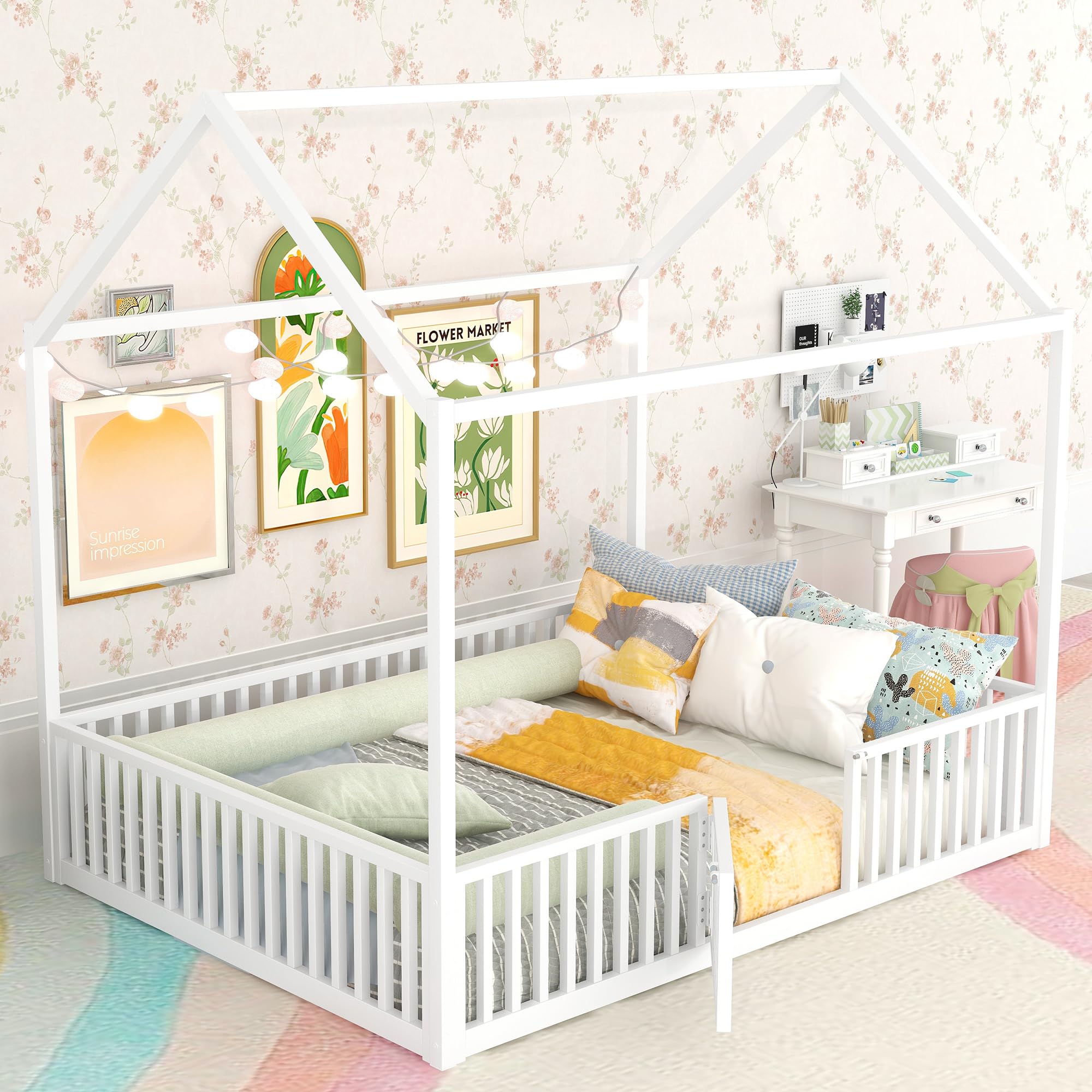 Snapklik.com : Full Size Floor Bed