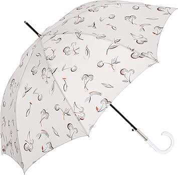 新品ジルスチュアート1級遮光傘 晴雨兼用傘 長傘 雨傘 日傘パラソル さくらんぼ 新品ジルスチュアート1級遮光傘 晴雨兼用傘 長傘 雨傘 日傘