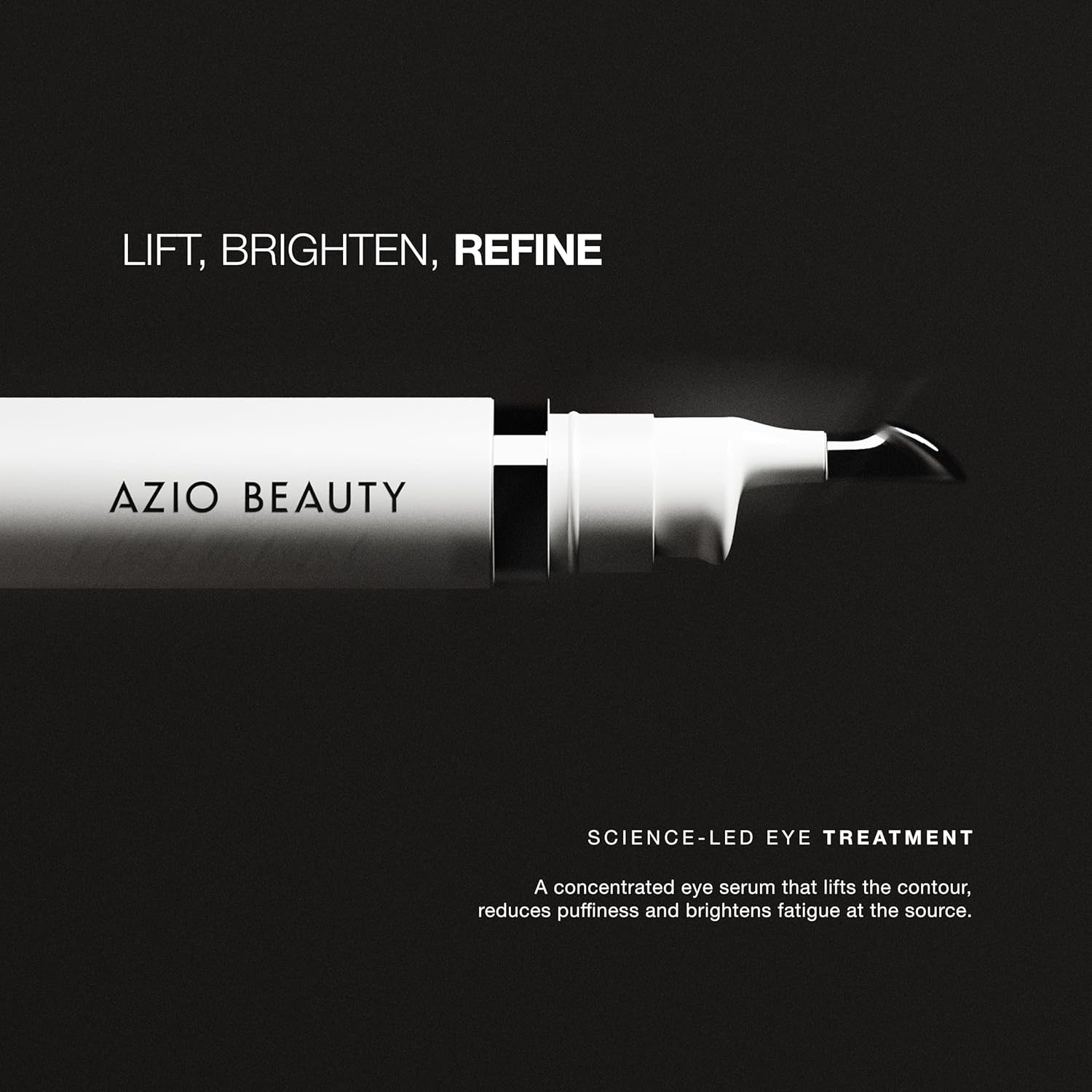 Azio Beauty Intense Lifting Eye Serum 15ml – Anti-Aging Reduces Puffiness, Eye Bags & Dark Circles – Visibly Younger Eye – Improve Appearance of Fine Lines & Wrinkles – Alpha Complex 10% & HA7 Complex
