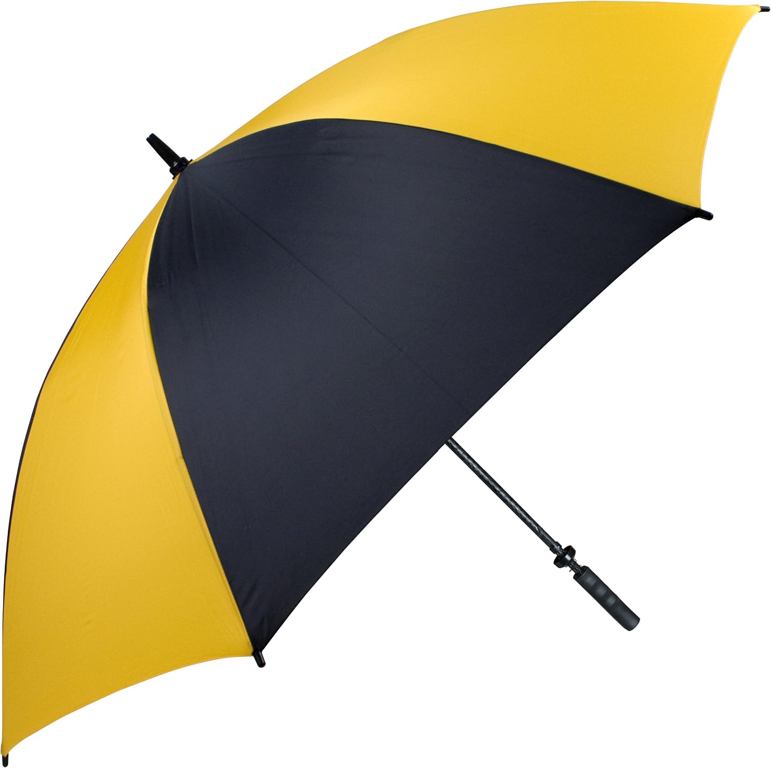 Haas-Jordan Pro-Line Golf Umbrella | 62” Large Windproof Canopy | Full Flexible Fiberglass Construction, Lightweight & Waterproof | Oversized Umbrellas