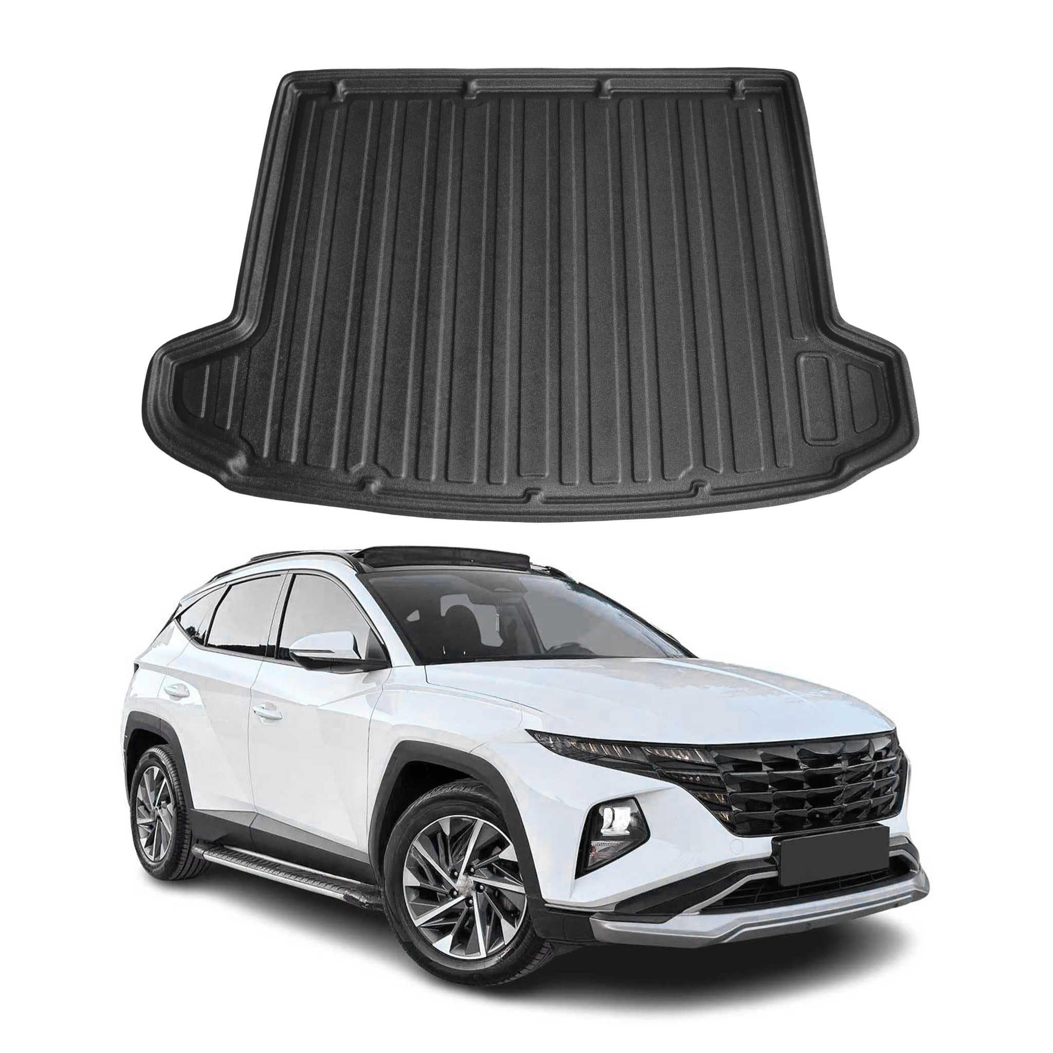 OMAC Bac de coffre Bac de chargement compatible avec Hyundai Tucson 2021-2025 Elite Comfort
