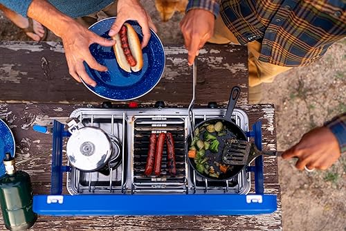 Miniatura 5 de Stansport Outfitter Series Estufa de campamento de propano para camping y cocina al aire libre