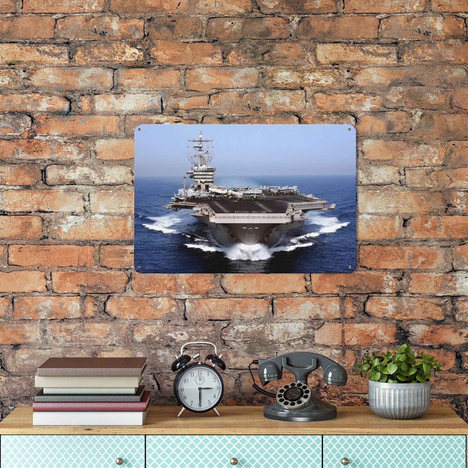 Amazon.com: CVN-69 Battleship USS Eisenhower United States Navy