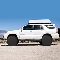 Vista 6 de Explore Land - Funda para neumáticos, 2 unidades - Protector de rueda resistente para camionetas, SUV, remolques, cámpers, vehículos recreativos