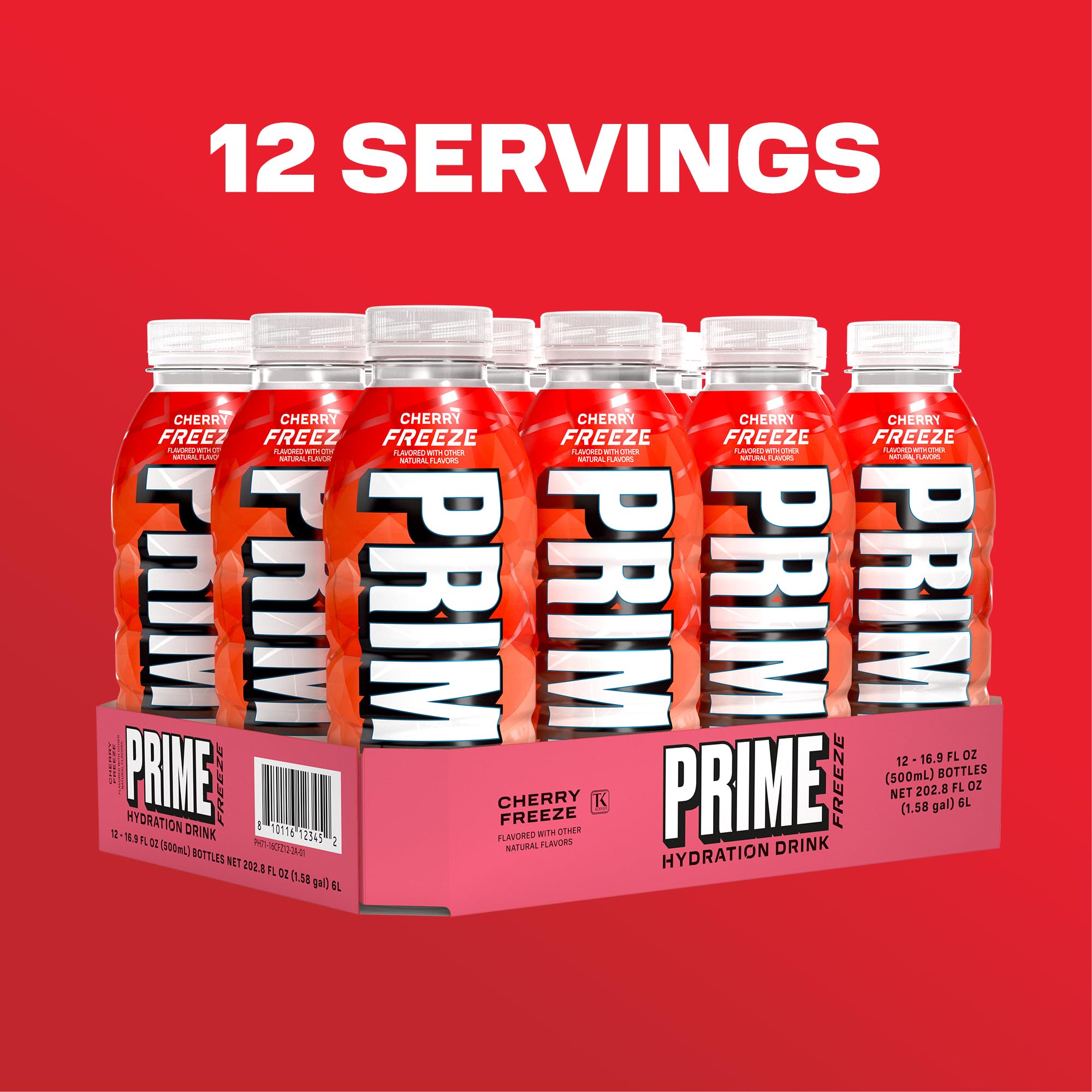 Amazon.com : PRIME Hydration CHERRY FREEZE, Sports Drinks with