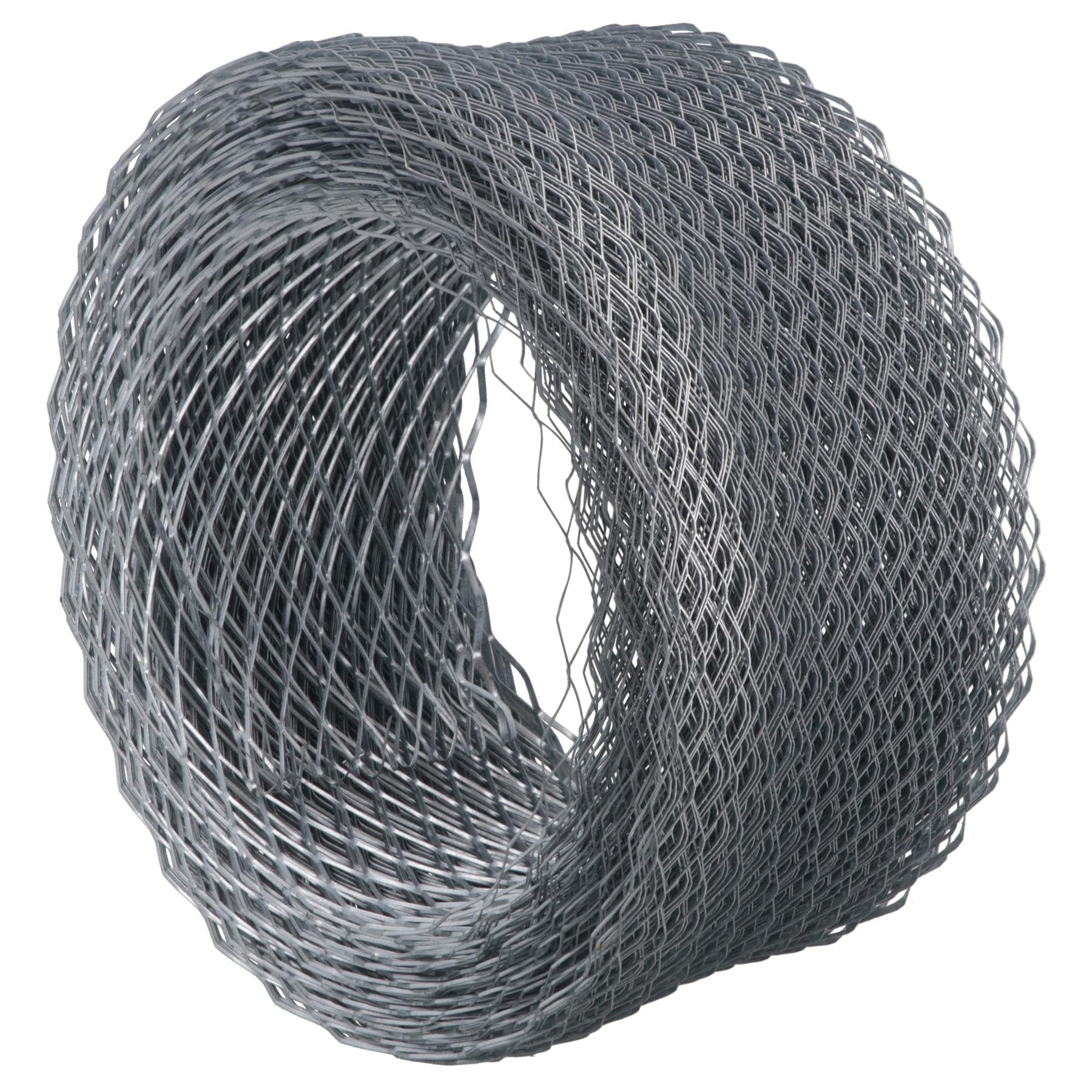 Expanded Metal Brickwork Reinforcement Galvanised Mesh Roll 100mm x 20 Metres