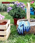 PACIFIC PPE 3 Gants de jardin pour enfants de 5 à 9 ans, Gants en caoutchouc pour enfants, Gant de jardin, Glousses de travail pour enfants et enfants, Multicolore, XXS