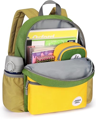 Miniatura 5 de mibasies Mochila para niños y niñas, mochila preescolar de 2 a 4 años, mochila de jardín de infantes para niños y niñas, mochila de guardería,