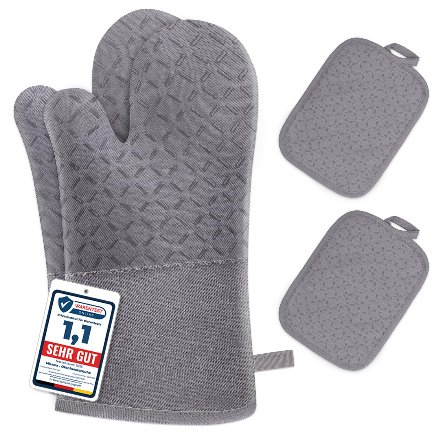 lot de 4 maniques de cuisine
