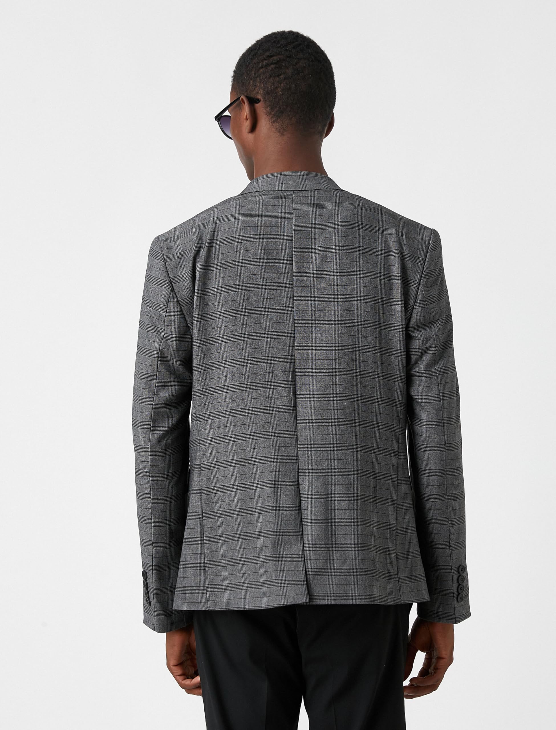 Koton Checked Blazer Jacket Hombre