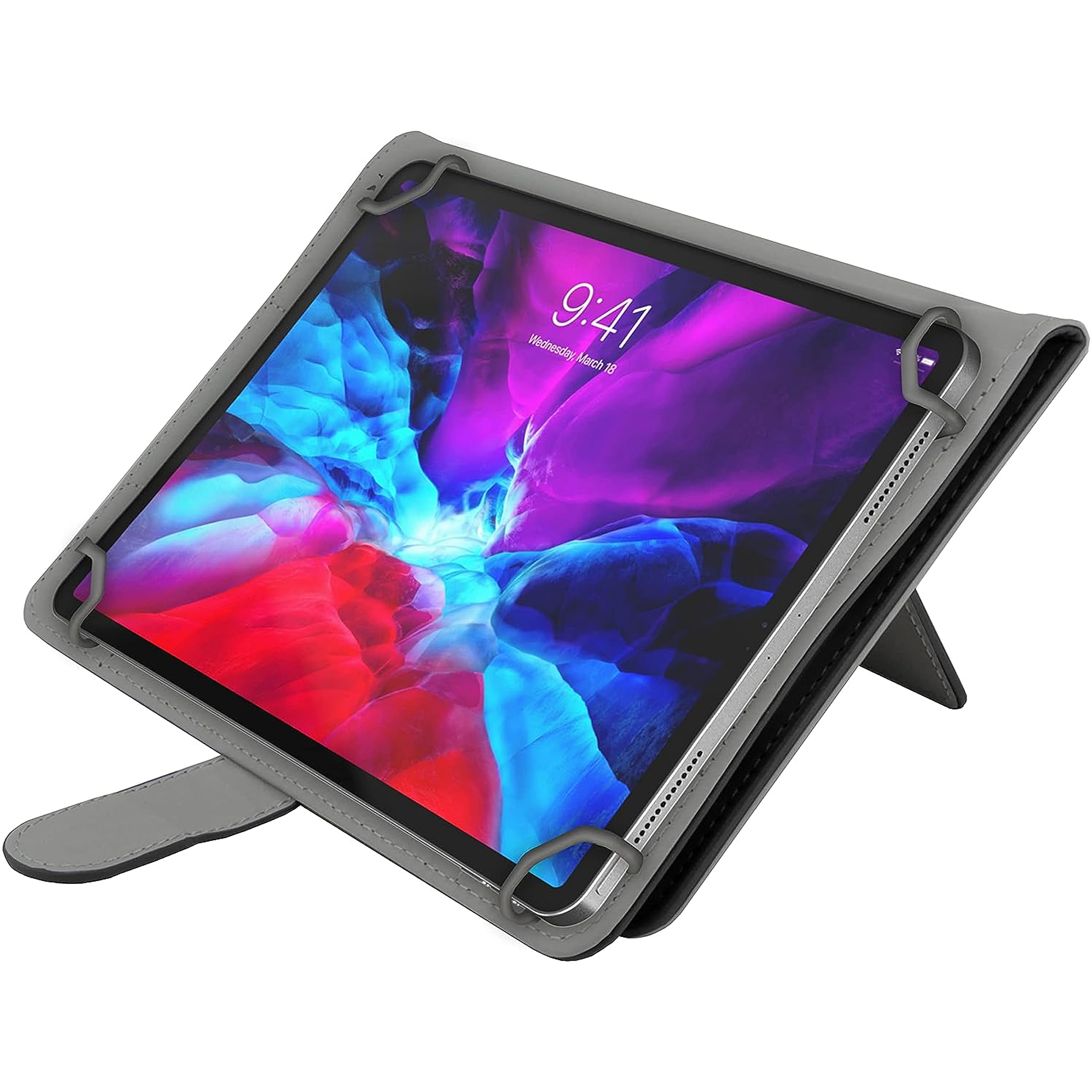 NEWTOP Cover Portafoglio In Simil Pelle Per Vivo X60 Pro - Custodia A Libro Con Slot Per Carte E Funzione Stand - Bianco - 2