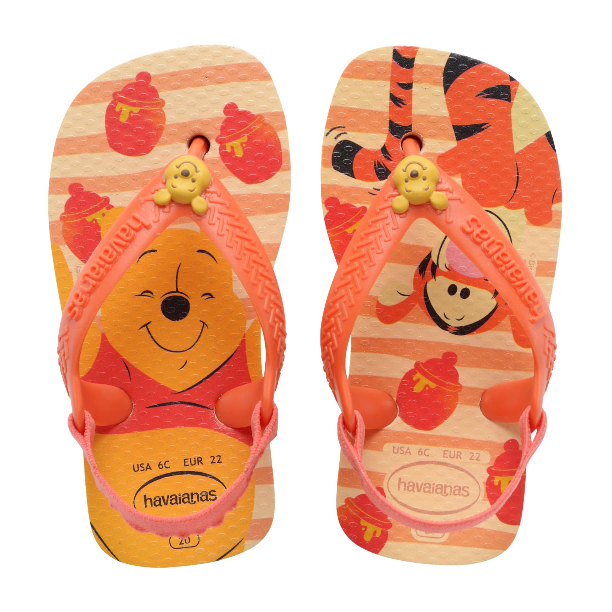 Havaianas Baby Disney Classics II Unisex baby FlipFlop Buttercream 7 UK Child