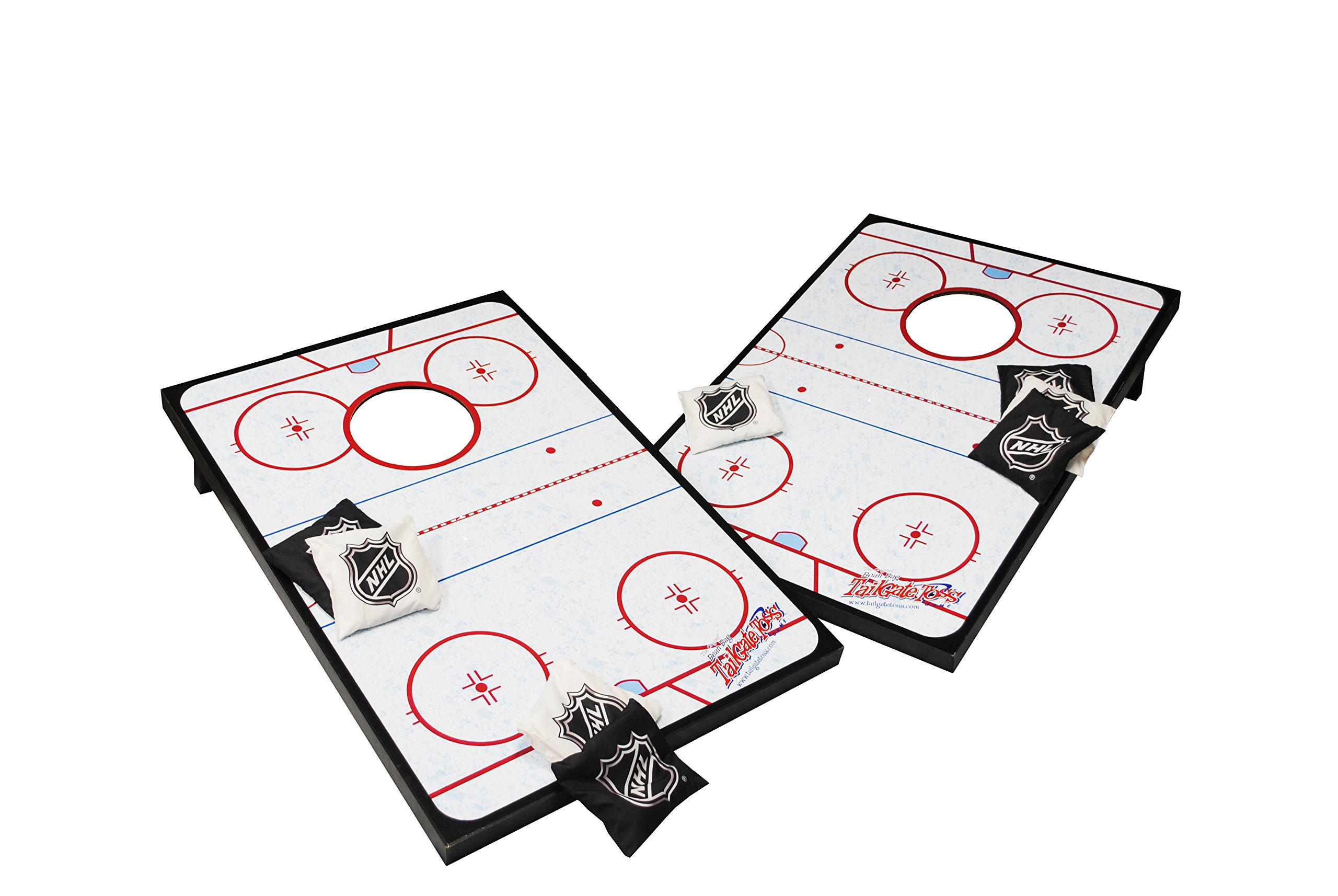Wild Sports NHL Generic Hockey Cornhole Bag Toss Game