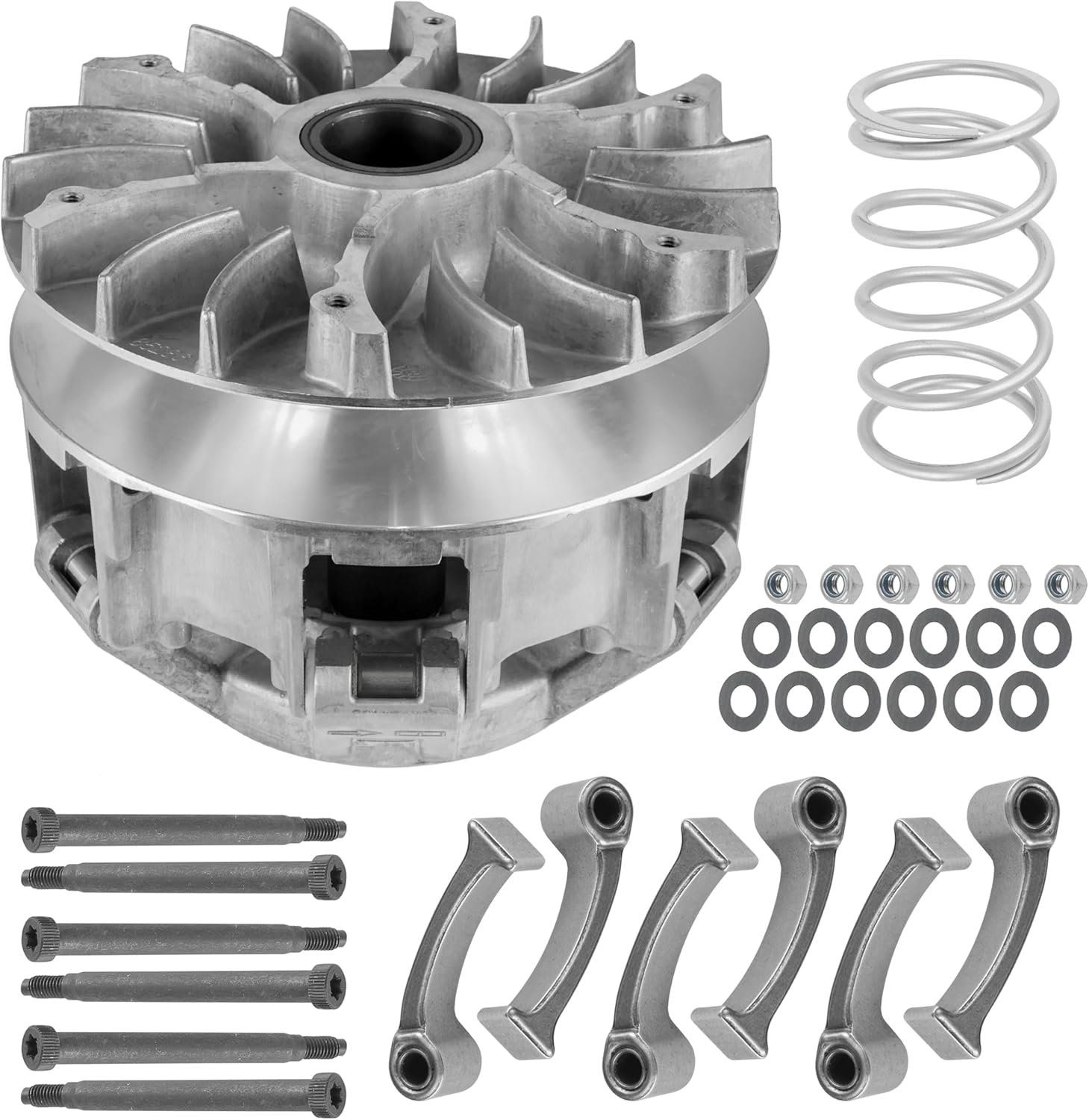 Caltric Primary Drive Clutch w/Weight & Spring Compatible with Can-Am Outlander/Max 650 2013-2022 / Outlander/Max 570 2018-2023