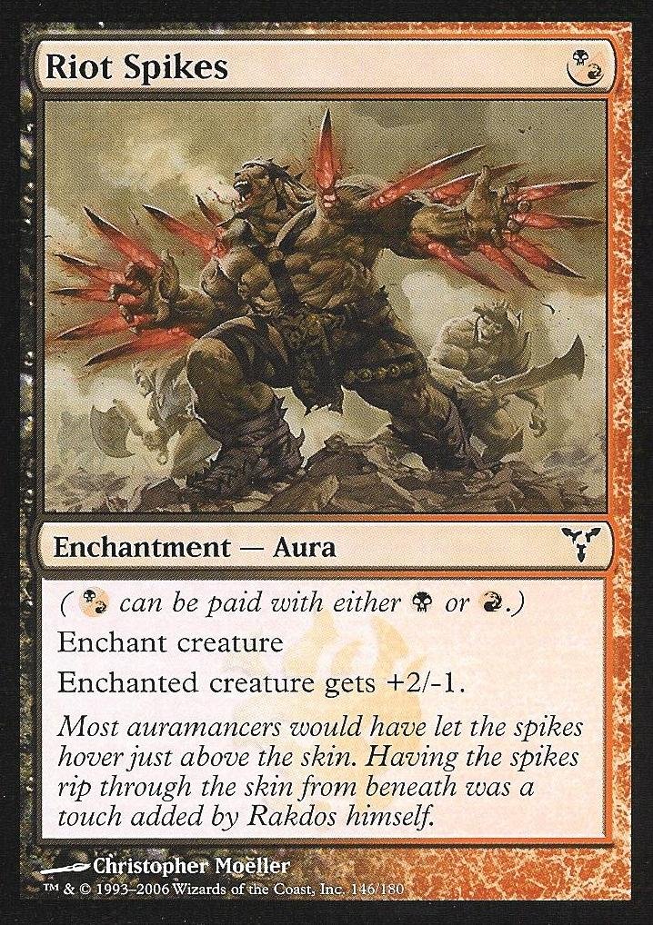 riot cards mtg Magic: the Gathering - Riot Spikes - Spuntoni da Sommossa