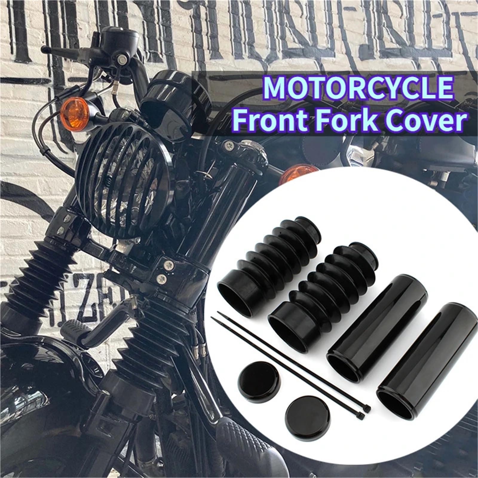6 szt. osłon przedniego widelca motocyklowego, osłona ochronna pasująca do motocykla X48 X 48, górna dolna Osłony widelca motocyklowego