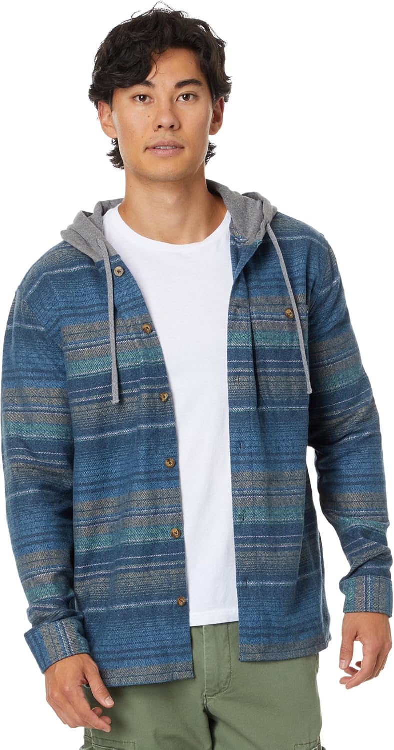 Billabong Men's Classic Hooded Baja Flannel