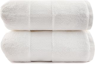 Maisonette Elegance 100% Organic Cotton Turkish Bath Towels, Soft & Abso...