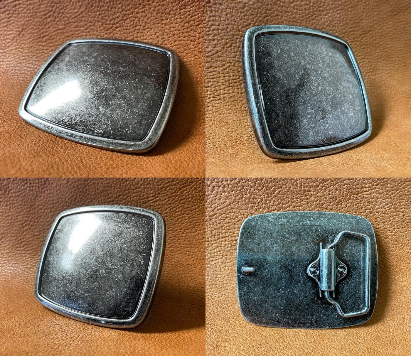 Replacement Belt Buckle Vintage Blank Plain Belt Buckle Fits 1-1/2"(38mm) Belt Strap-Multi-Style Options - Image 3