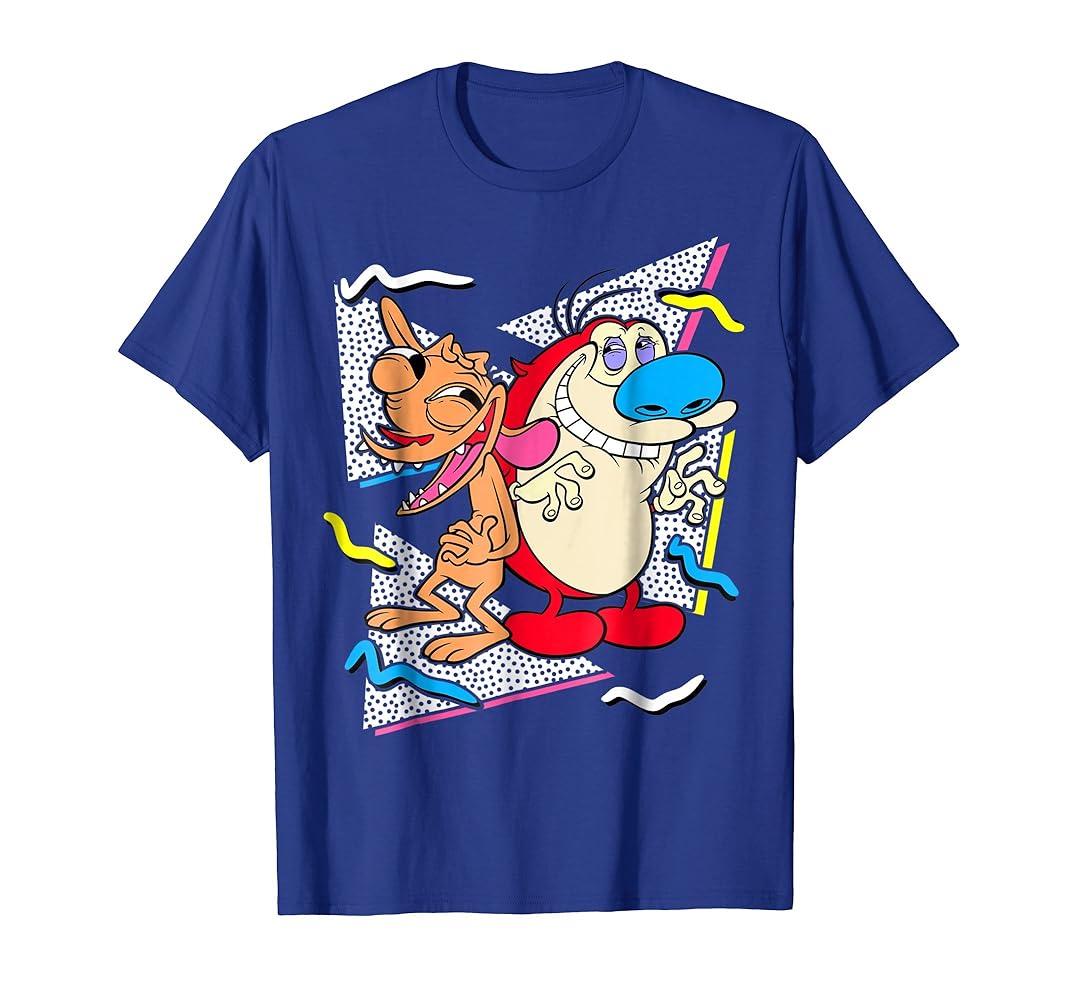 Ren & Stimpy Show Tシャツ 1991年製 Rare Vintage 1991 The Ren And Stimpy Show Oh Joy MTV T-Shirt