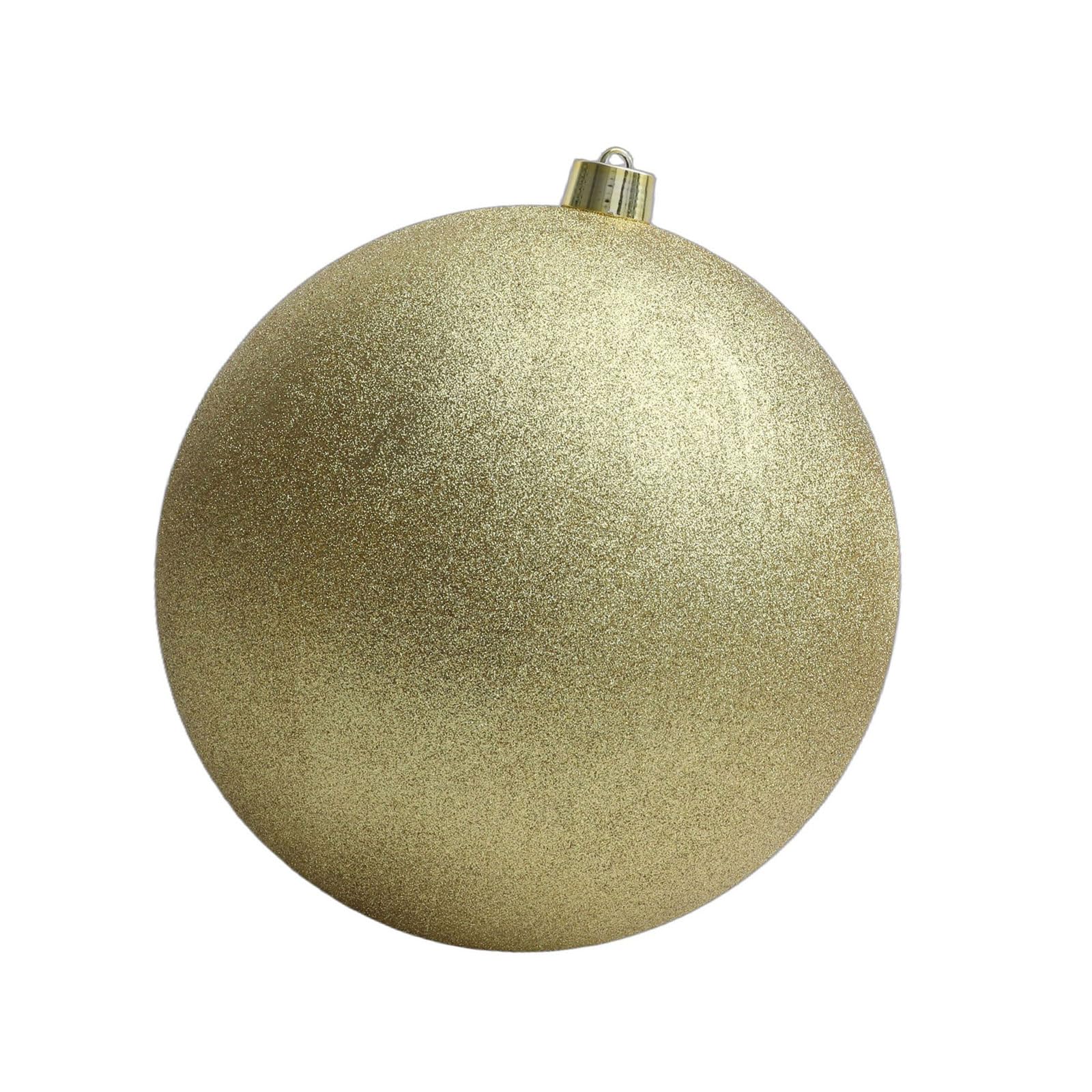 Glittering Gold Christmas Ball Ornament Shatterproof Plastomer Decorative Baubles for Christmas Tree Ceiling Holiday Party Centerpieces Baubles Ornaments