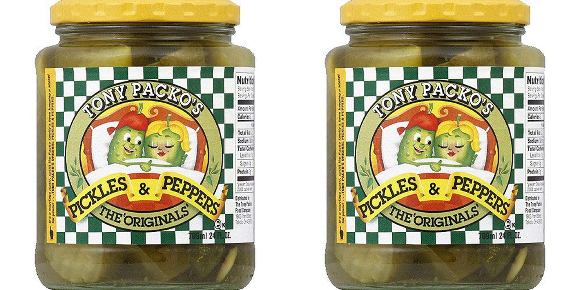 Tony Packo's Pickle & Pepper The Originals, 24 fl oz (Pack of 2)