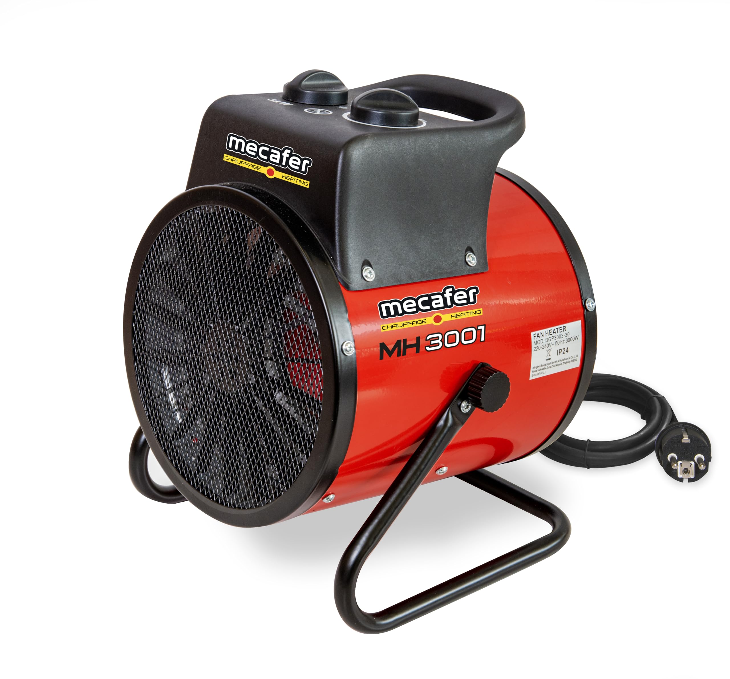 Mecafer Ogrzewanie budowlane 3000 W -MH 3001