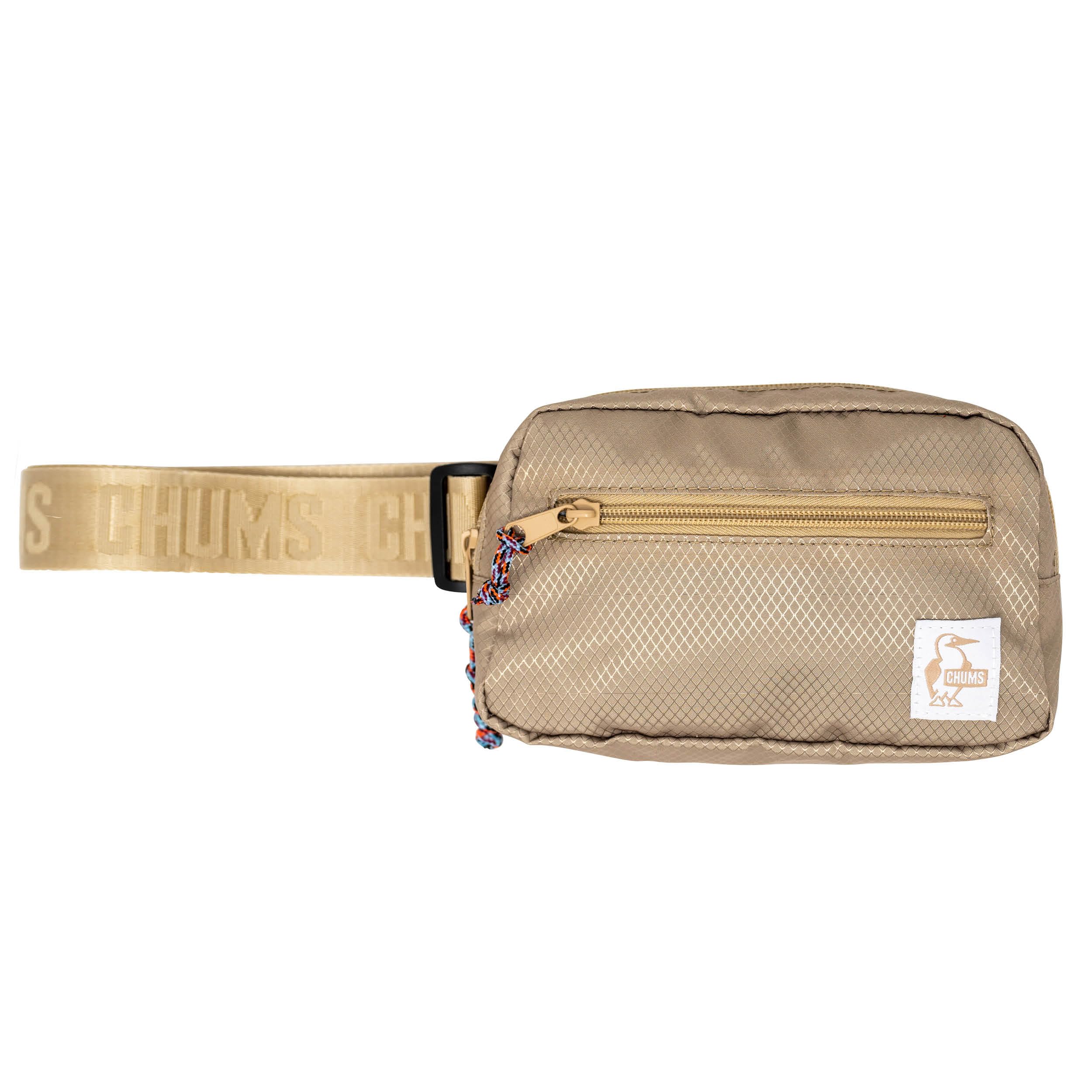 Chums Switchpack Waist Pack – Lightweight 3-in-1 Crossbody Bag & Tactical Fanny Pack for Men & Women, Travel Belt & Sling Bag - Clay