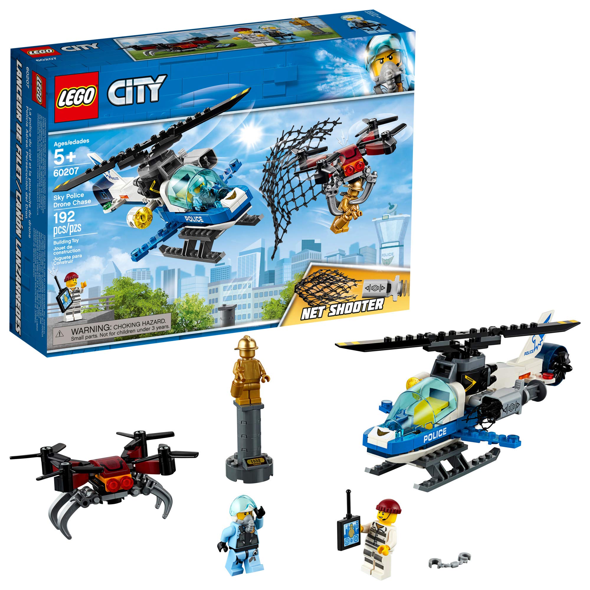 lego city police aeroplane