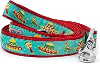 Vista 6 de The Worthy Dog 's Tiki Time Plomo Azul Grande