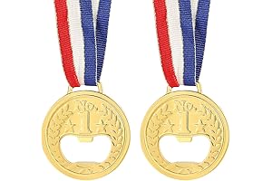 Beer Olympics Medal Bottle Opener | Gold Medal Bottle Opener for Beer Lovers