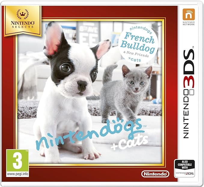 Nintendogs and Cats 3D: French Bulldog (Selects) /3DS