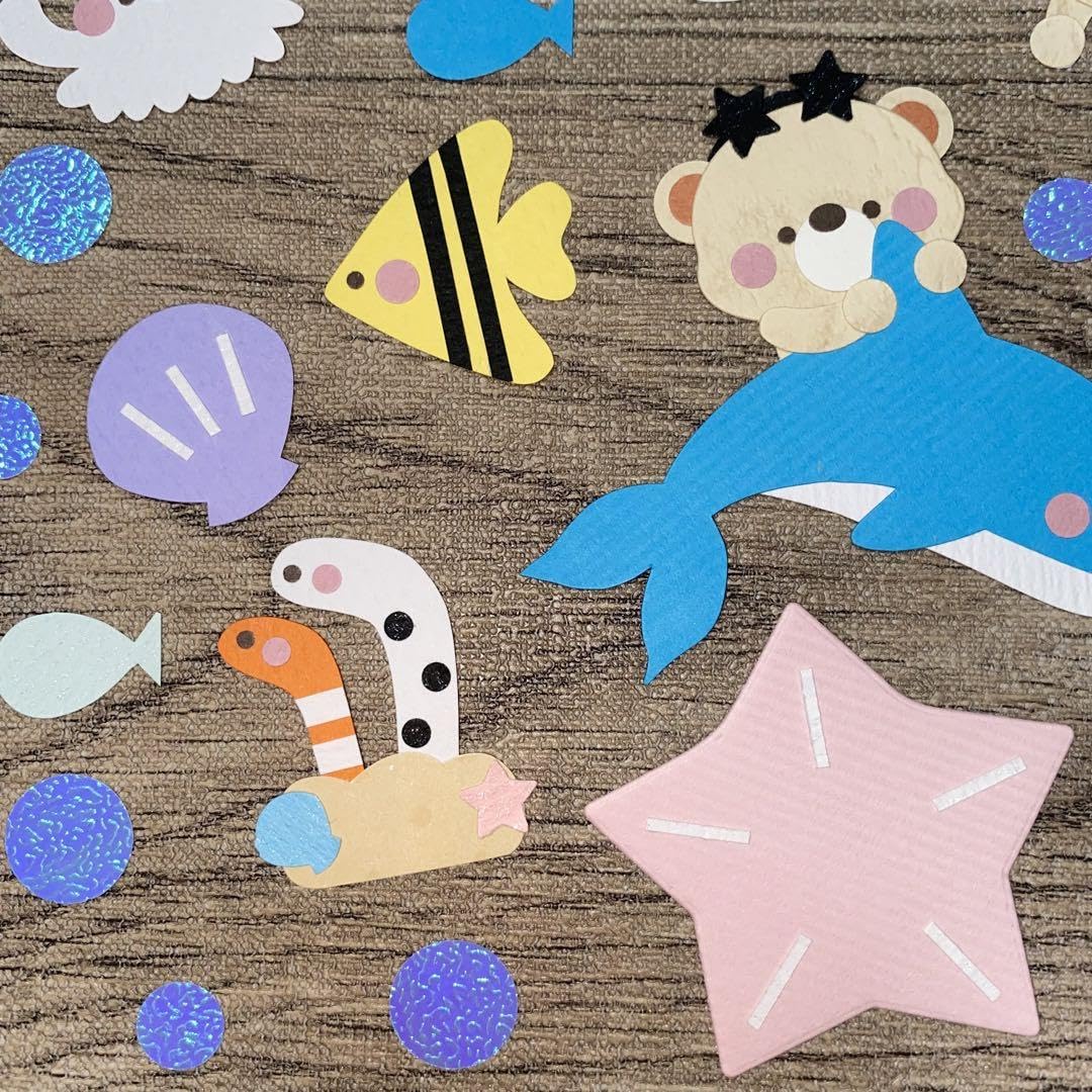 Amazon.co.jp: #140 クラフトパンチ ペーパークラフト くま 海の生き物