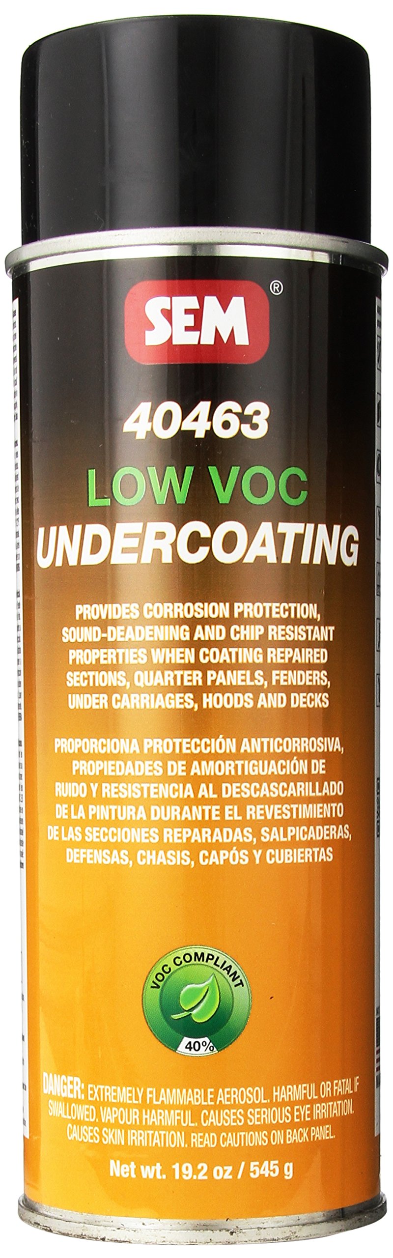 Amazon.com: SEM 40463 Low VOC Undercoating Aerosol - 19.2 oz