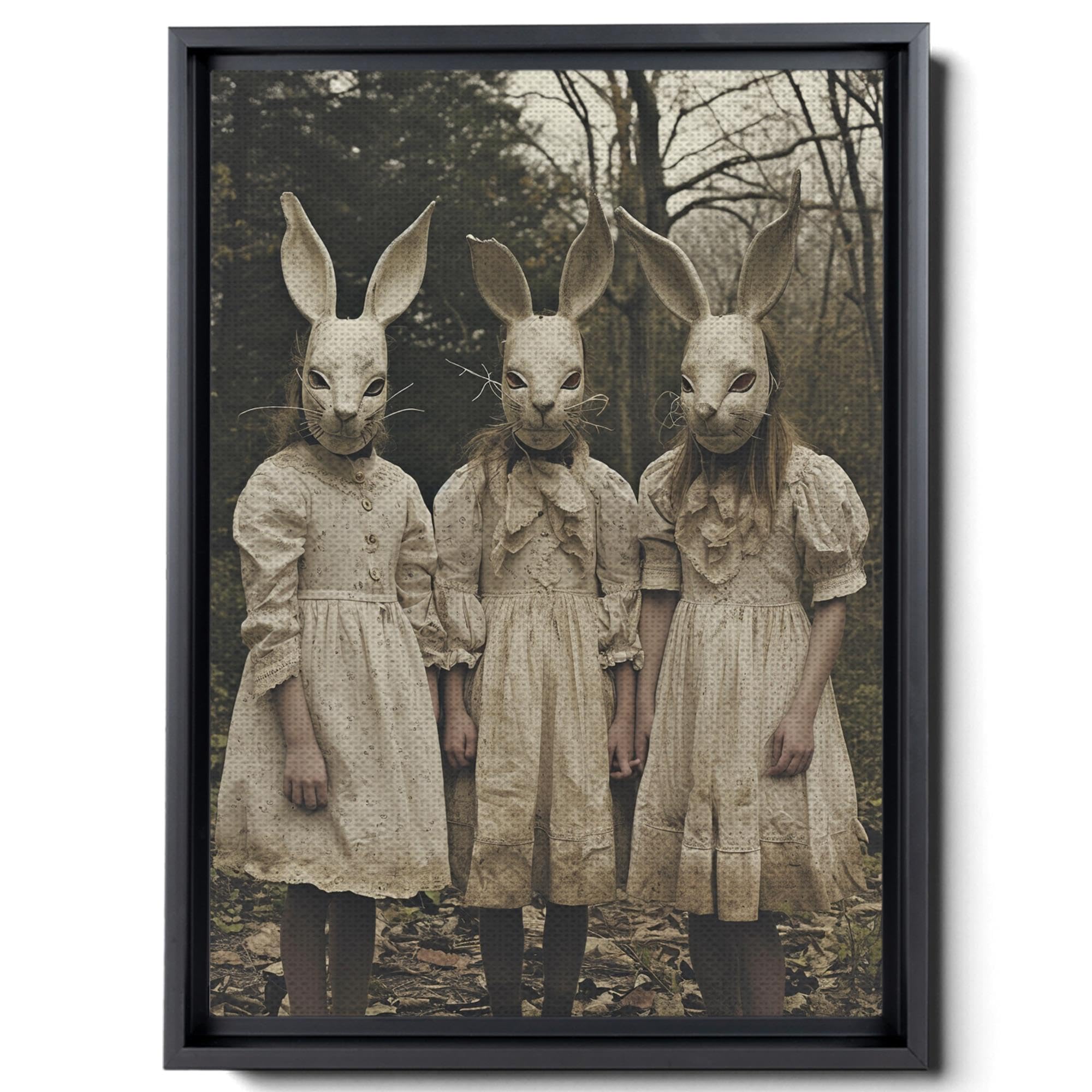 Amazon.com: The Bunny Cult, Occult Decor, Witchcraft Art, Framed