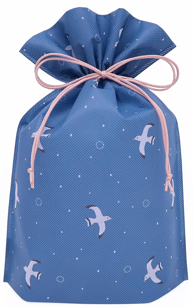 まるぺこ。。様 オーダー品 Amazon.co.jp: インディゴ(indigo) ラッピング袋 巾着袋M