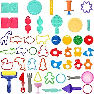 47PCS Dough Tools Set for Kids