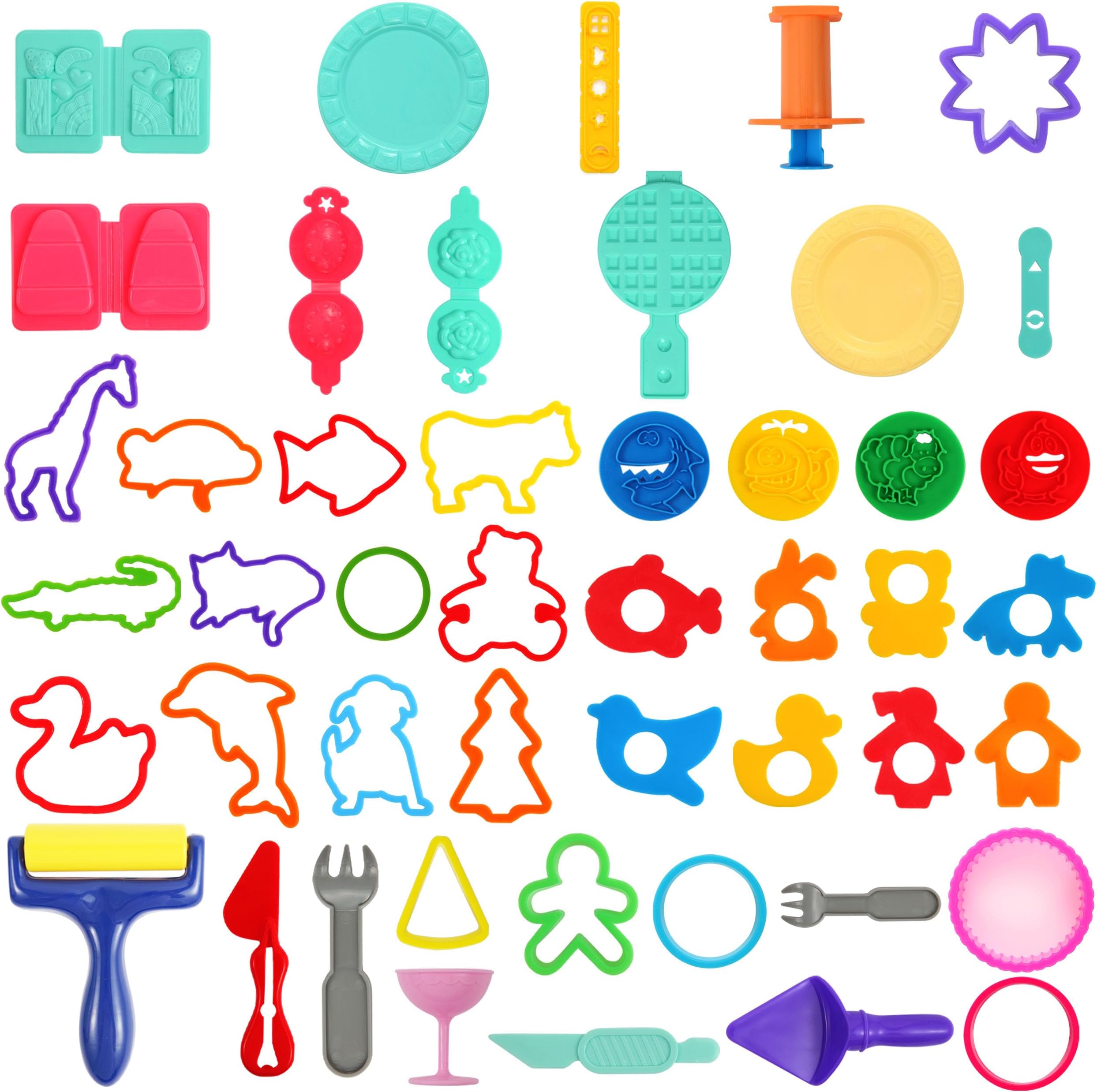 47PCS Dough Tools Set for Kids