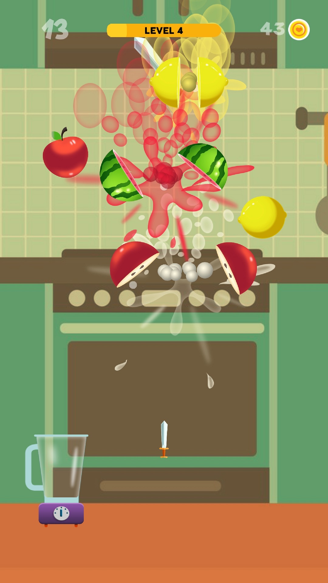 Slice Master Good Slice - Fruit Cutter - Fruit Knife Hit Master : Fruit Smasher ...